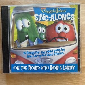 VeggieTales Sing-Alongs On The Road With Bob & Larry CD 2003 Christian Kids